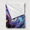 Trippy Gojo Satoru Hollow Purple Jujutsu Kaisen Fleece Blanket 2.jpg