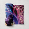 Trippy Gojo Satoru Hollow Purple Jujutsu Kaisen Fleece Blanket 6.jpg