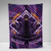 Trippy Meditating Gojo Satoru Jujutsu Kaisen Fleece Blanket 1.webp