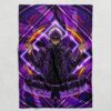 Trippy Meditating Gojo Satoru Jujutsu Kaisen Fleece Blanket 4.jpg