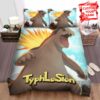 Typhlosion Fire Pokemon Bed Sheets Spread Duvet Cover Bedding Set.jpg