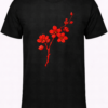 Falling Sakura Branch Minimal Tee